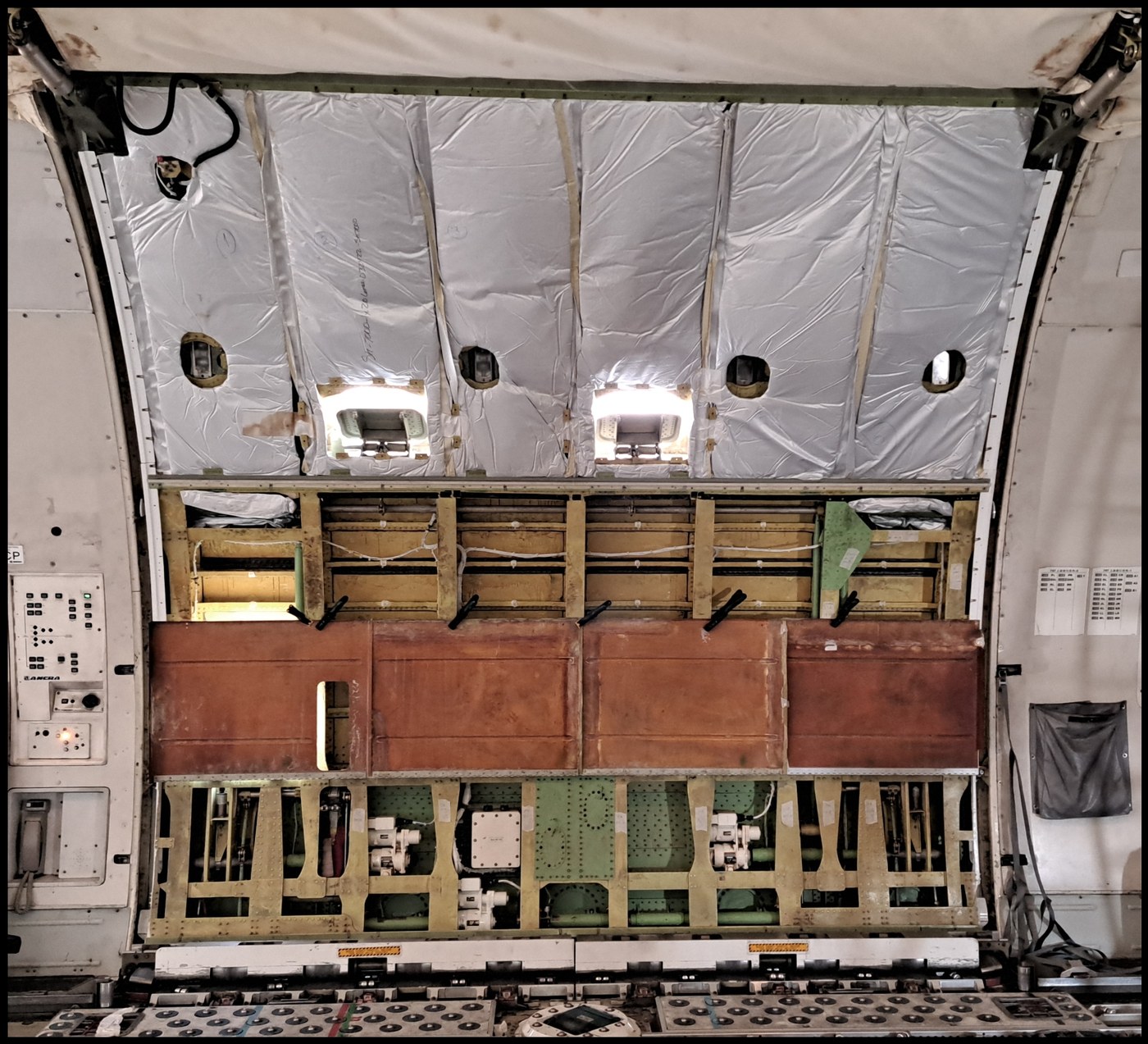 Interior structure access